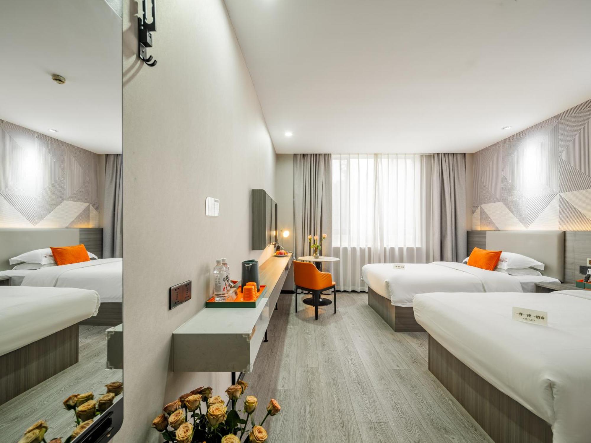 Orient Rose International Hotel เซี่ยงไฮ้ ภายนอก รูปภาพ