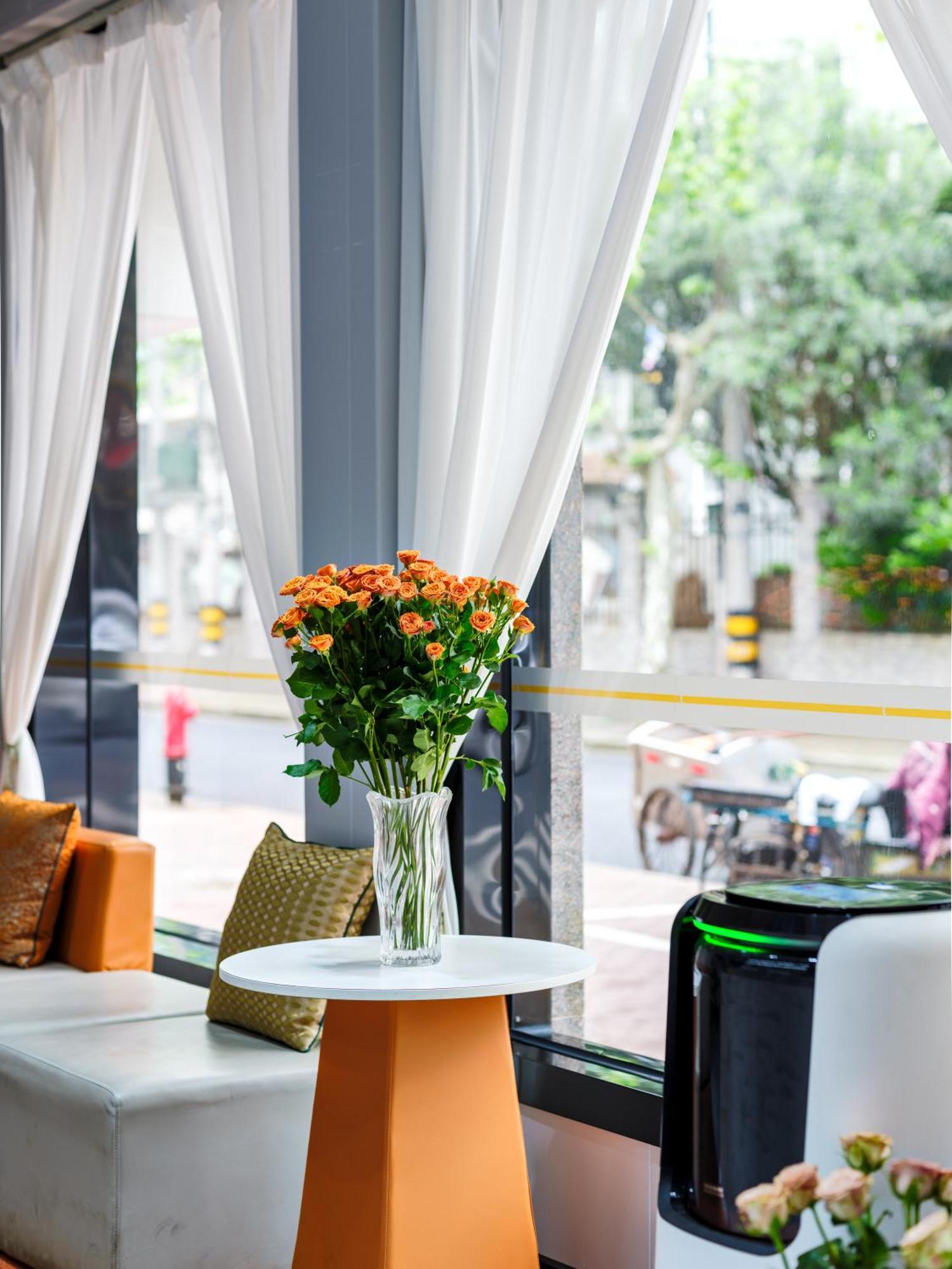 Orient Rose International Hotel เซี่ยงไฮ้ ภายนอก รูปภาพ